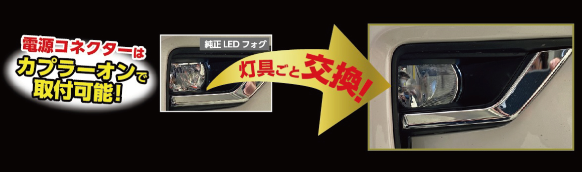 RG LEDフォグバルブ|トヨタ純正LEDフォグランプ交換用灯具