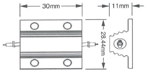 P613 LEDストップ専用抵抗 レーシングギア